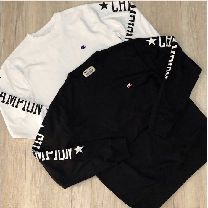 champion side script crewneck