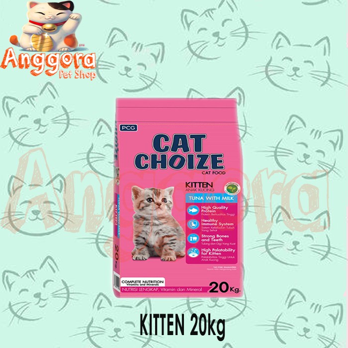 Makanan Kucing kering murah Cat Choize KITTEN 20kg ( EKSPEDISI )