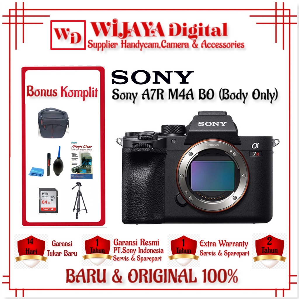 Jual SONY Alpha A7R Mark IV A Body Only - Sony A7R M4A | Shopee Indonesia