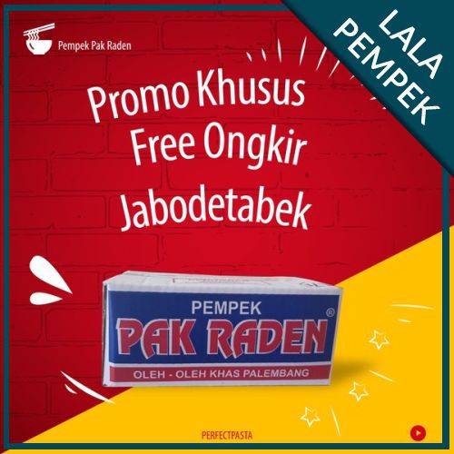 

PROMO Pempek Pak Raden Paket 10 Pcs FREE ONGKIR