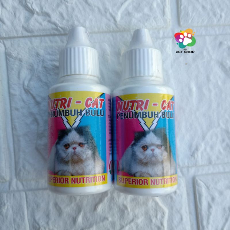 NUTRI CAT Vitamin Penumbuh Bulu Kucing / Vitamin Bulu Kucing
