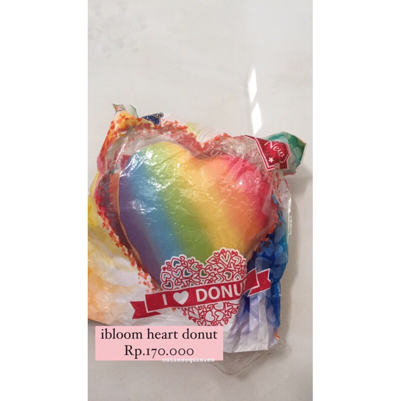 

creamiicandy heart donut *wangi permen*