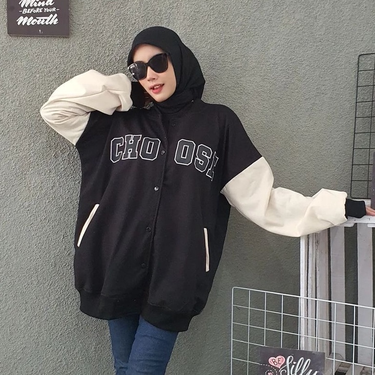 Pro.Coll - Choose Baseball Oversize - Jaket Baseball Oversize