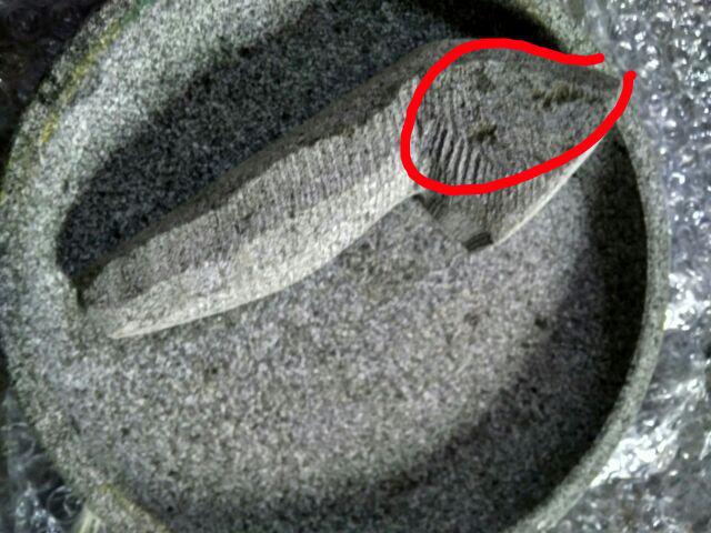 Cobek Batu 20cm+uleg