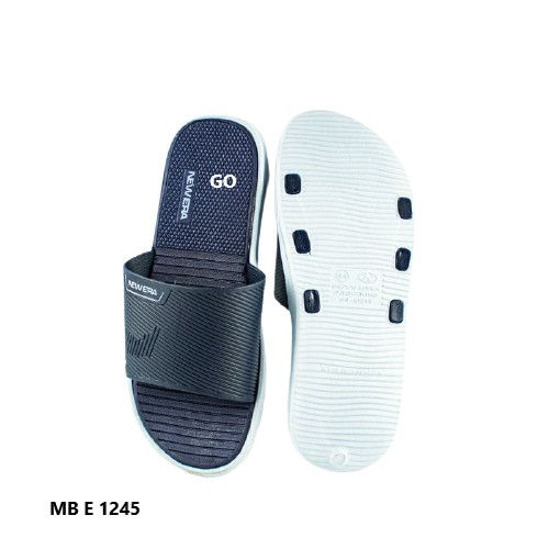 gos  Sandal New Era MB E 1245 Selop Pria Karet Ringan Bahan Pylon Jumbo seri size 40 41 42 43 44