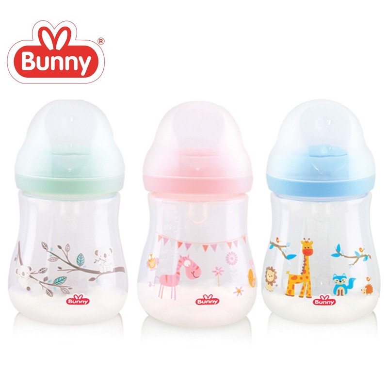 Botol Susu Anak Bayi Lusty Bunny Bottle Wide Neck ADW-1505/ADW-3005 120ml-250ml