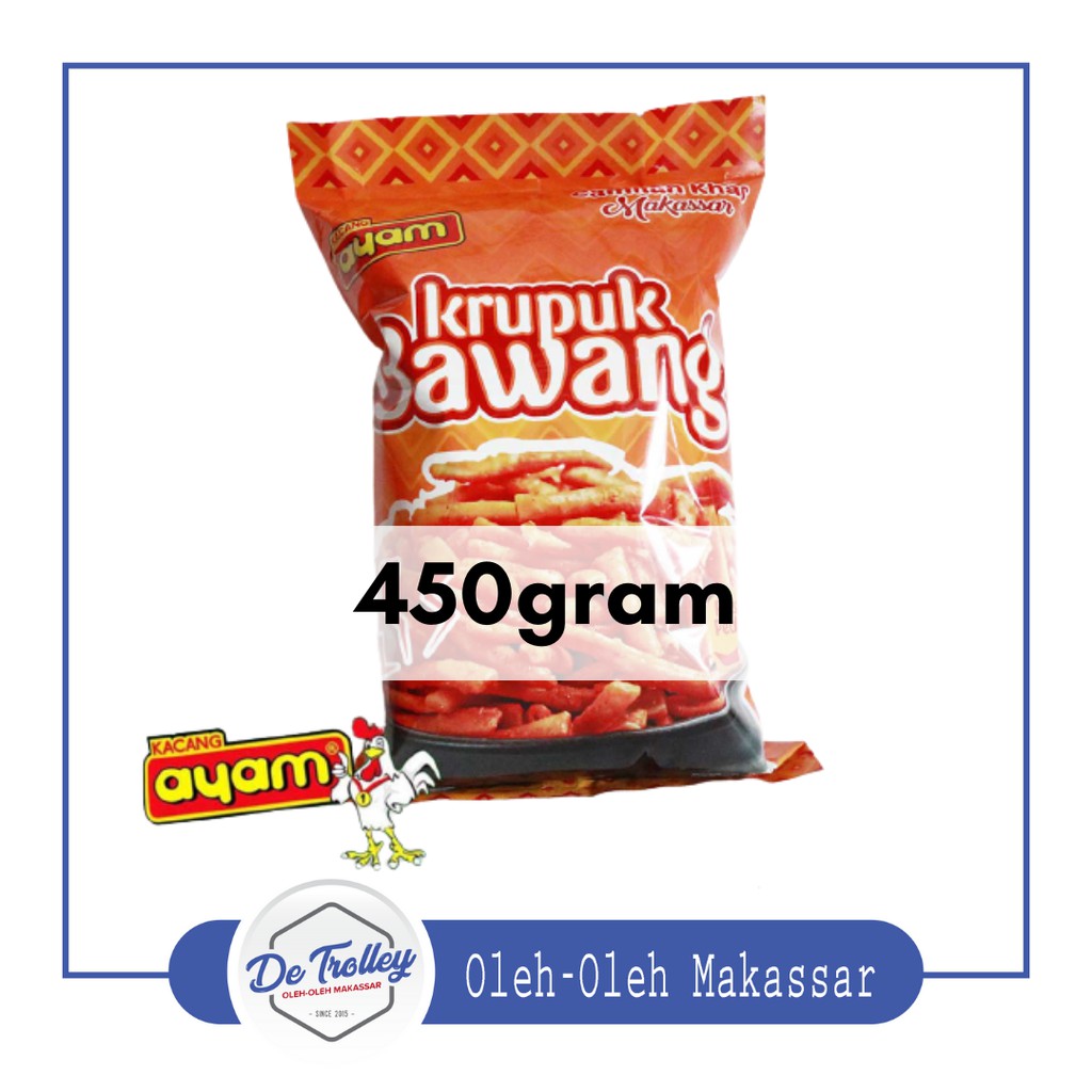 

Krupuk Bawang Cap Kacang Ayam 450gram