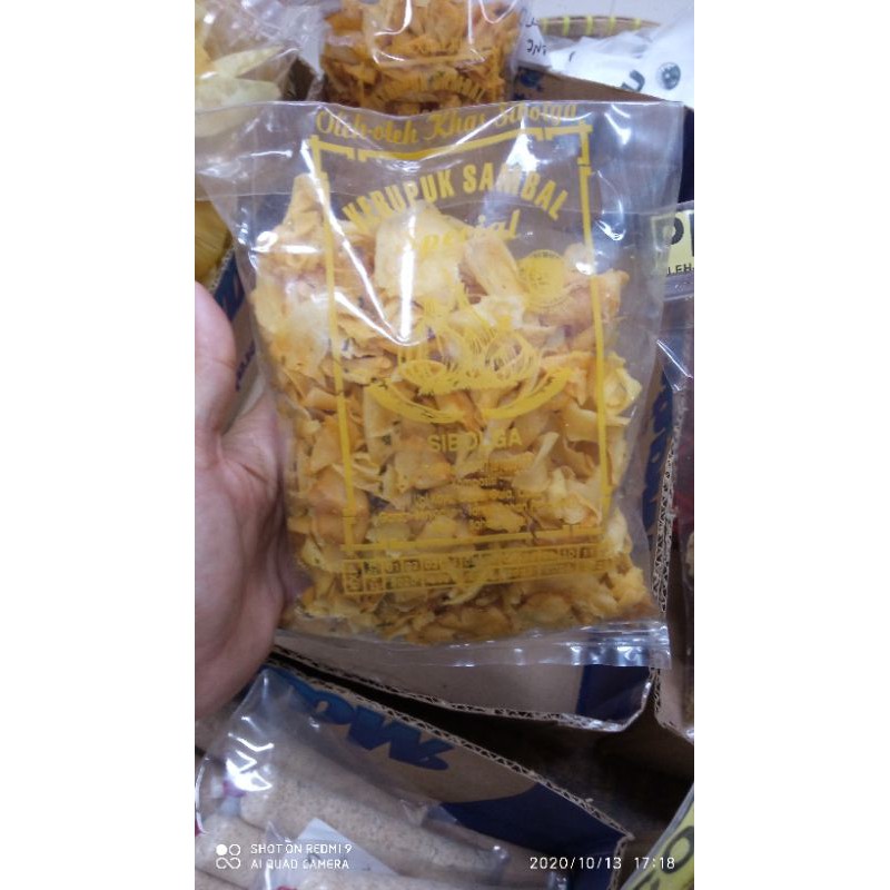 

Keripik Sambal Khas Sibolga yg Vegetarian Non Pedas 200gr