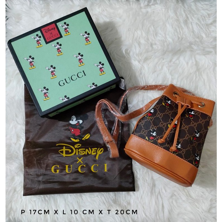 tas gucci channel disney murah