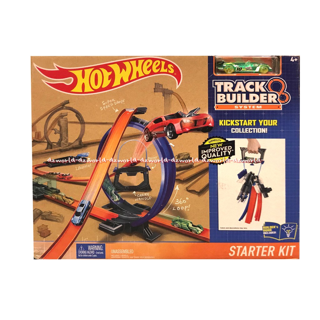 Hot Wheels Starter Kit Track Builder Kit