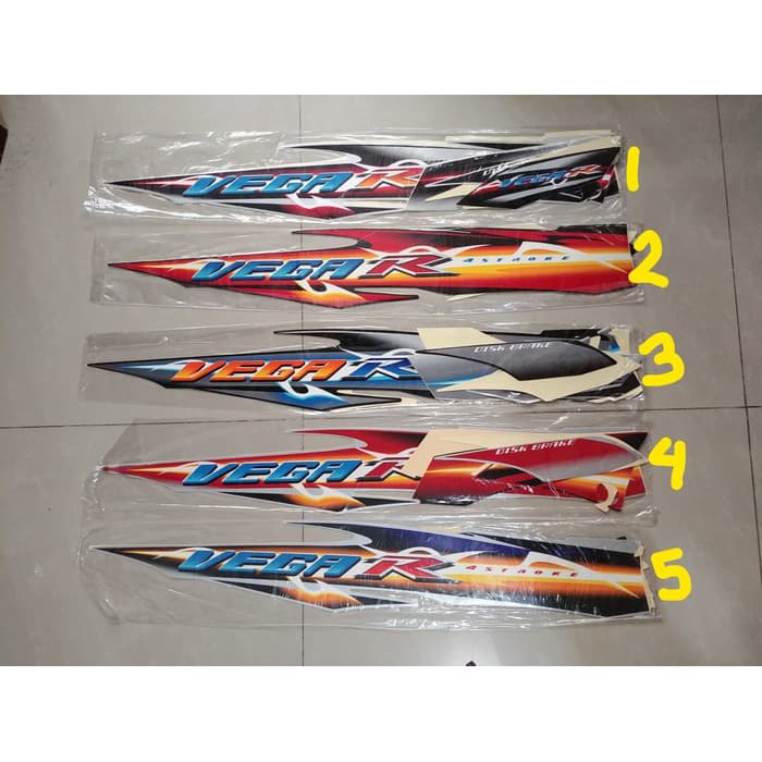 STRIPING YAMAHA VEGA R NEW 2007