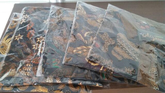 Diskon Kemeja Batik Kenongo Padi8 Pekalongan M L Xl Batik Pria Murah Modern Grosir