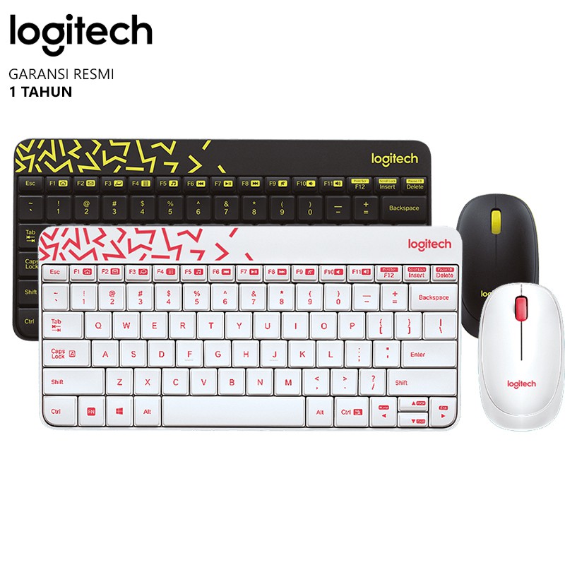 Keyboard dan Mouse Wireless Logitech MK240