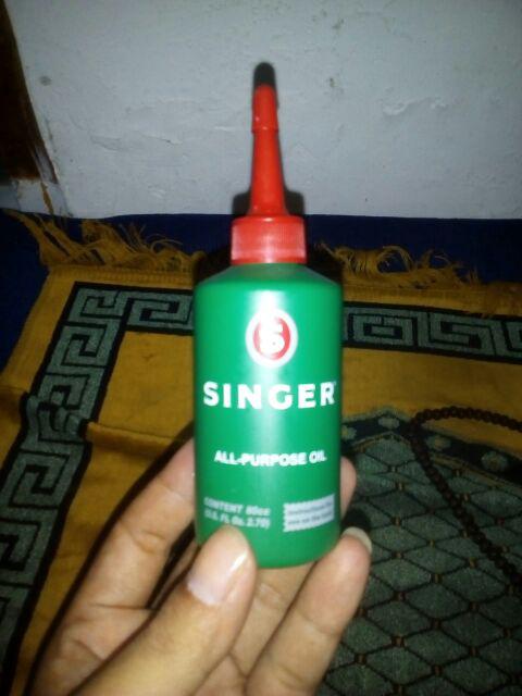 Minyak Pelumas SINGER OIL 80 ML ORIGINAL Cairan Serbaguna ...