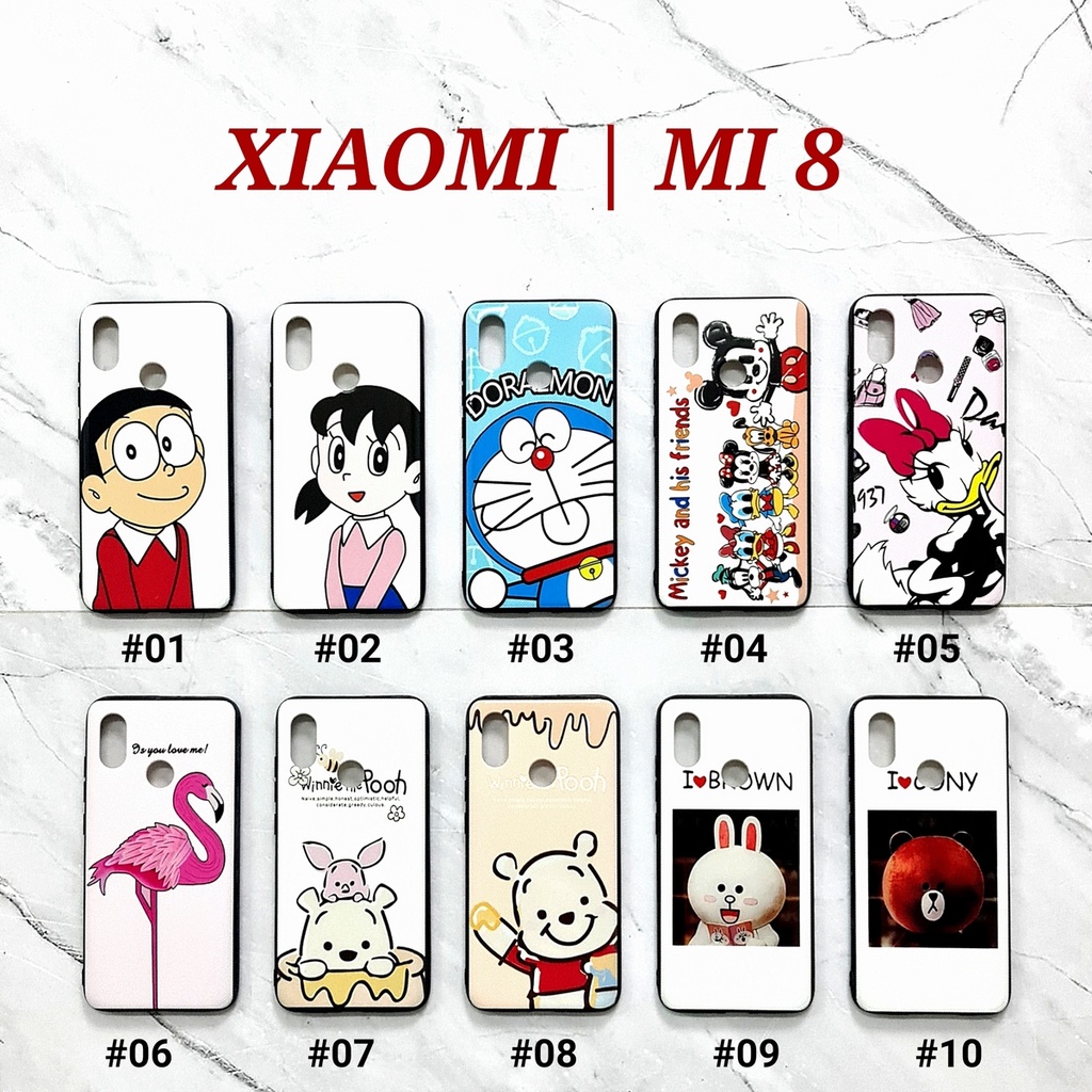 [ BUY 1 GET 1 FREE ] FDL - XIAOMI MI 8 POCOPHONE F1 MIA2 LITE REDMI 6 PRO 5A 6A 7 GO REDMI NOTE 4 4X 5A 5 PRIME 7 | DISLINE Soft Hard Case Cartoon texture embos UV