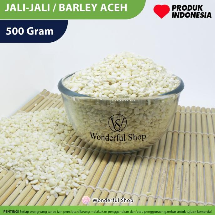 

DISKON Jali-jali Aceh Original | Barley Seed 500 Gram AP183