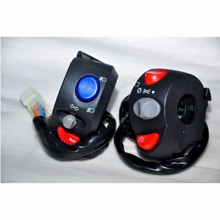 saklar domino set pnp vixion nyson xabare r15 r25 verza cb150r megapro tiger - MF AKSESORIS MOTOR