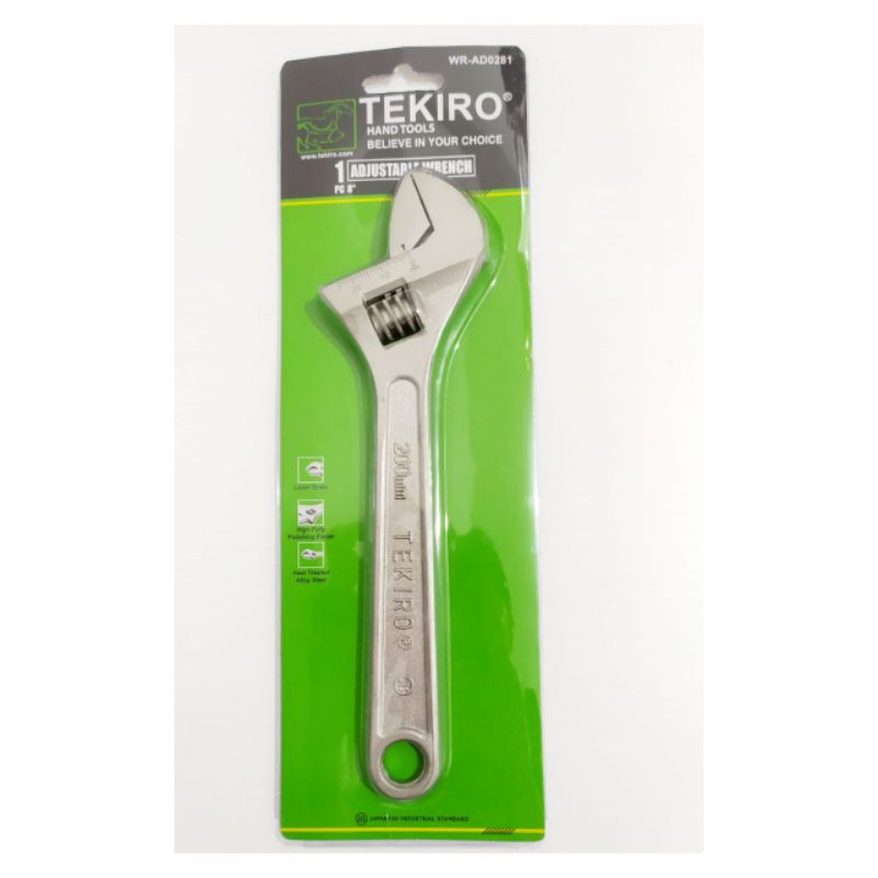 Kunci Inggris Varian 8&quot;/10&quot;/12&quot; Kunci Inggris/TEKIRO ADJUSTABLE WRENCH