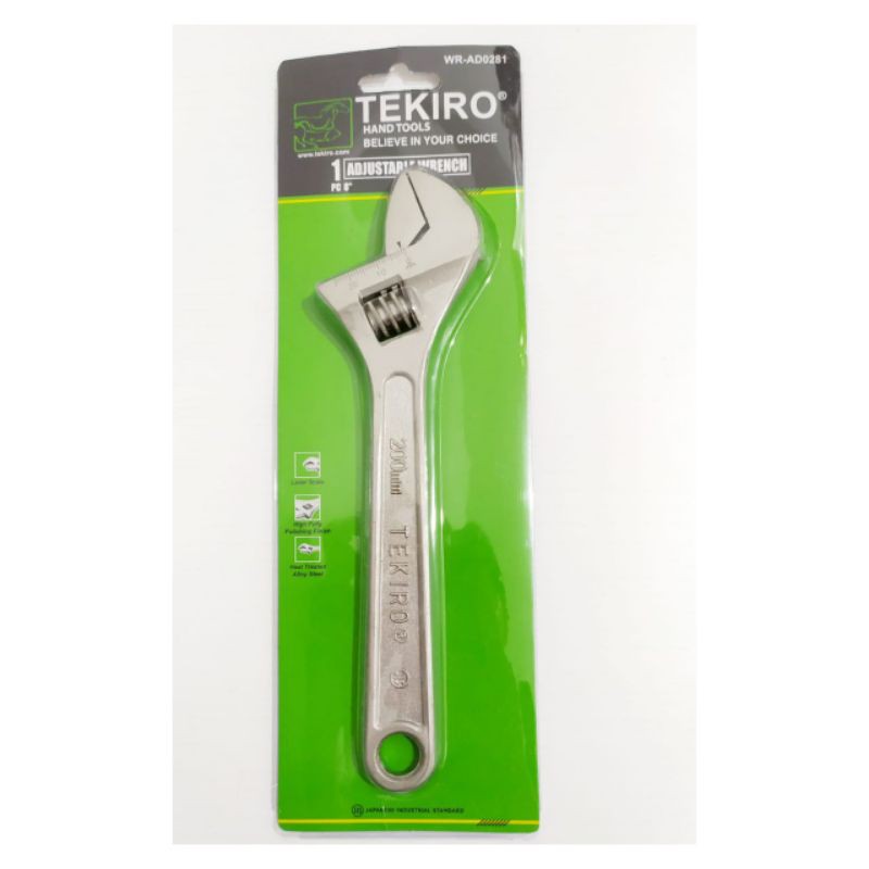 Kunci Inggris Varian 8&quot;/10&quot;/12&quot; Kunci Inggris/TEKIRO ADJUSTABLE WRENCH