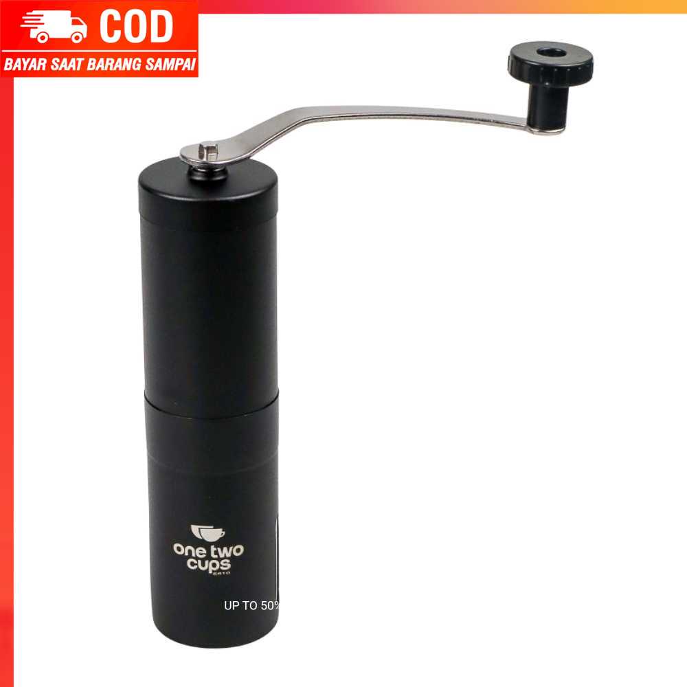 (100% BARANG ORI) Alat Penggiling Kopi Manual Coffee Bean Grinder - E810