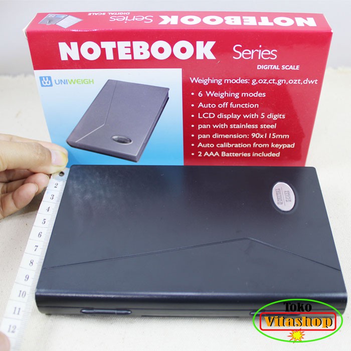 Timbangan emas digital scale 500g/0.01g notebook alat timbang permata