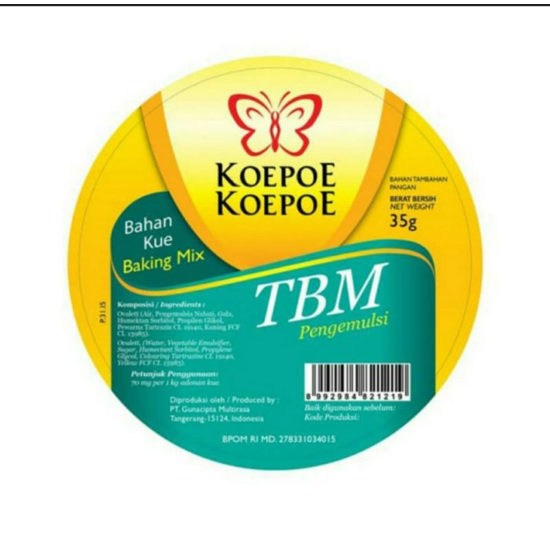 

KOEPOE KOEPOE TBM 35 GRAM