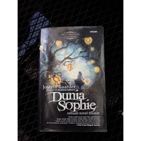 Buku Novel Dunia Sophie Second/bekas/preloved
