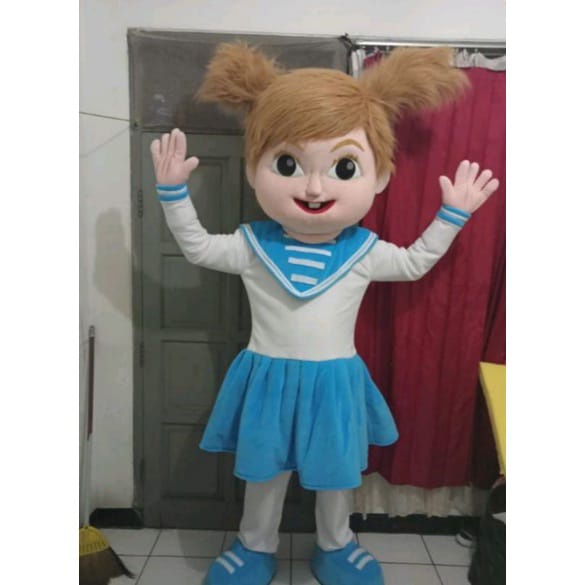 Costum badut karakter  Marsha KOSTUM BADUT DEWASA