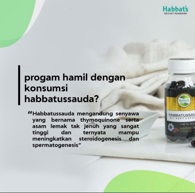 HABBATUSSAUDA PROMIL SUAMI ISTRI penyubur kandungan sperma pria habatusauda promil program hamil-4