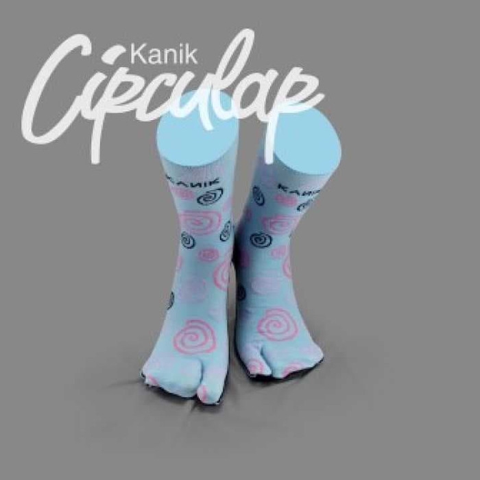 Kaos Kaki Wanita Murah / KANIK Sock Infinity Motif CIRCULAR/ Kaos Kaki Jempol Muslimah Panjang