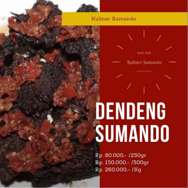 

DENDENG SUMANDO 250GR