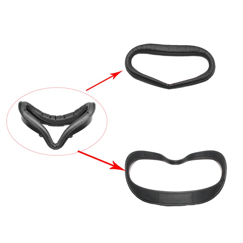 Bantalan Masker Mata Pengganti Bahan Pu Untuk Headset Vr Oculus Quest 2