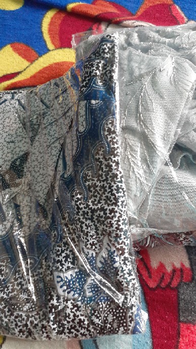 New Arrival | Nayaka Batik - Batik Couple Anjella Hauw Tulle Slendang Aplikasi Payet