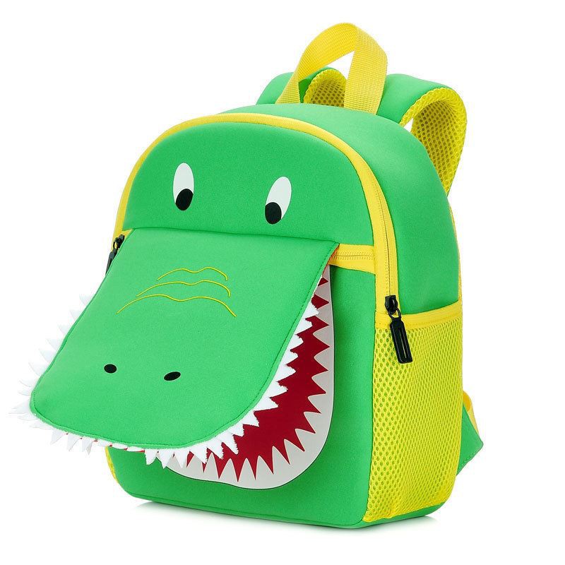 BJ2001 - DINOSAURUS/DRAGON/HIPPO/SHARK - TAS RANSEL SEKOLAH ANAK PRIA DAN WANITA IMPORT TERMURAH JAKARTA BTH001