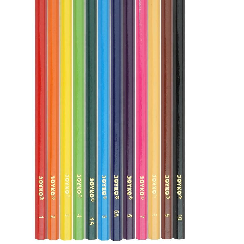 

SALE!! KODE-597 Color Pencil / Pensil Warna Joyko CP-100 / 12 Warna