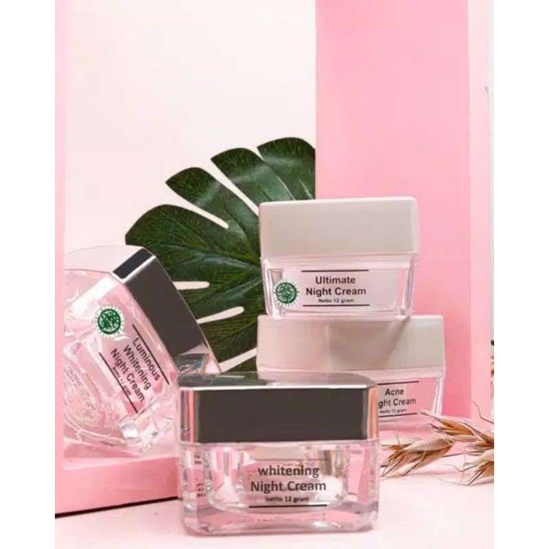 MS GLOW NIGHT CREAM 100% ORIGINAL