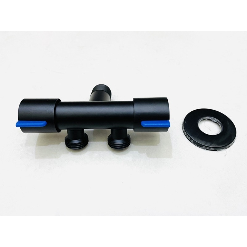 SP1752B Kran Cabang Shower Mandi Bidet Toilet  - Stop Kran Hitam SS 304 Black