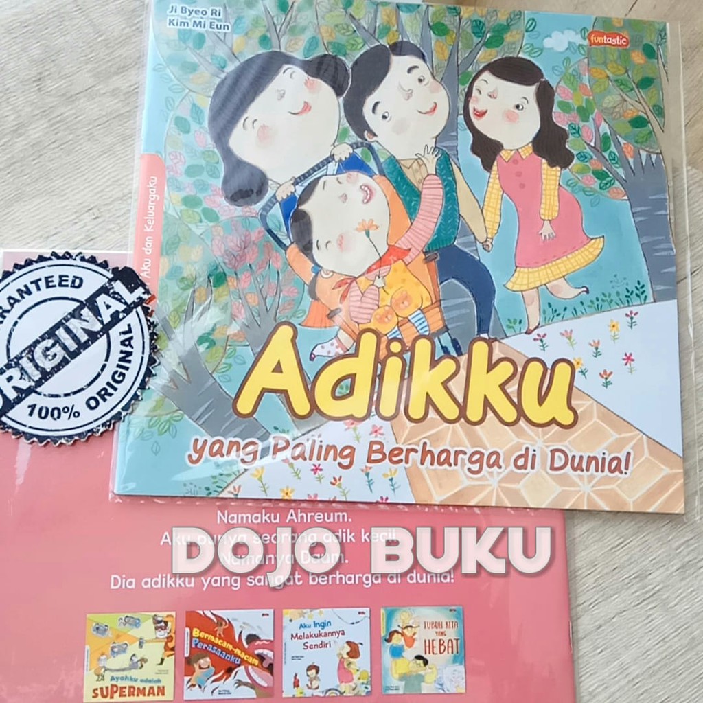 Buku Cerita Aku Dan Keluargaku by Kim Ji Yeong, Moon