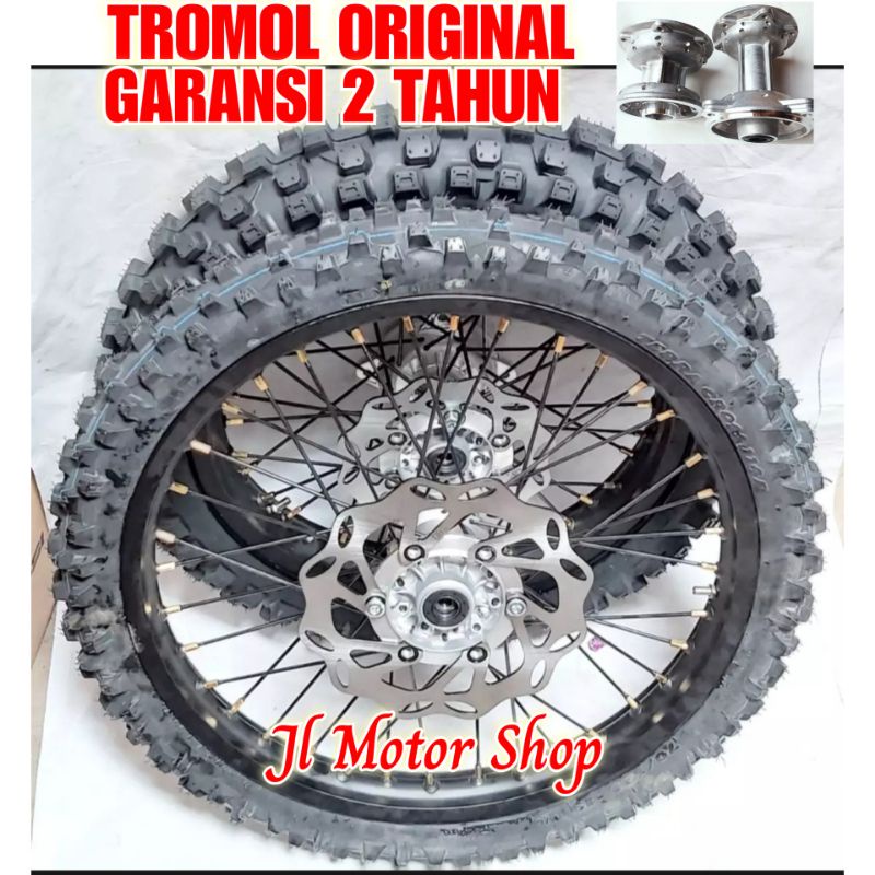 PAKET Velg CRF KLX 150 WR 155 Ring 16 19 - 18 21 Plus Ban - Paketan Velg Cross Trail KLX150 CRF150 L WR155 16 19 18 21 + Ban