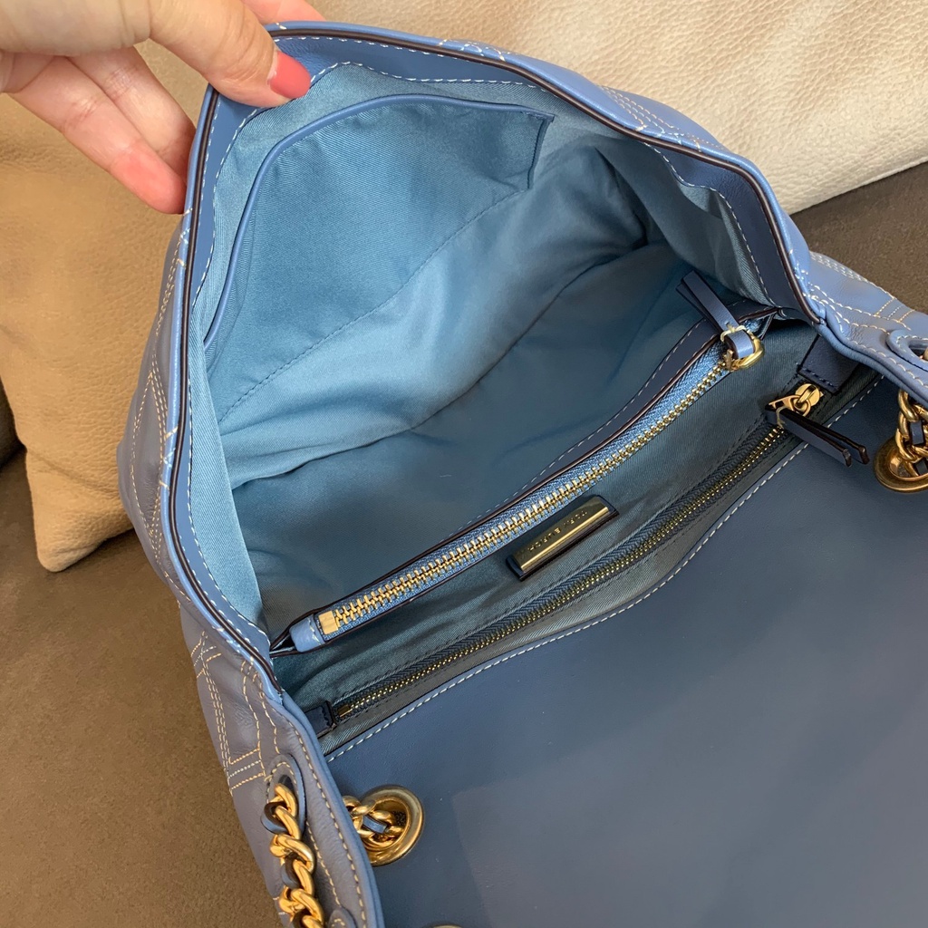 [Instant/Same Day] 737 736    TB  Asli TB 22cm    28cm   Bahan Kulit Domba MS Tas Pundak Kurir Tas Rantai