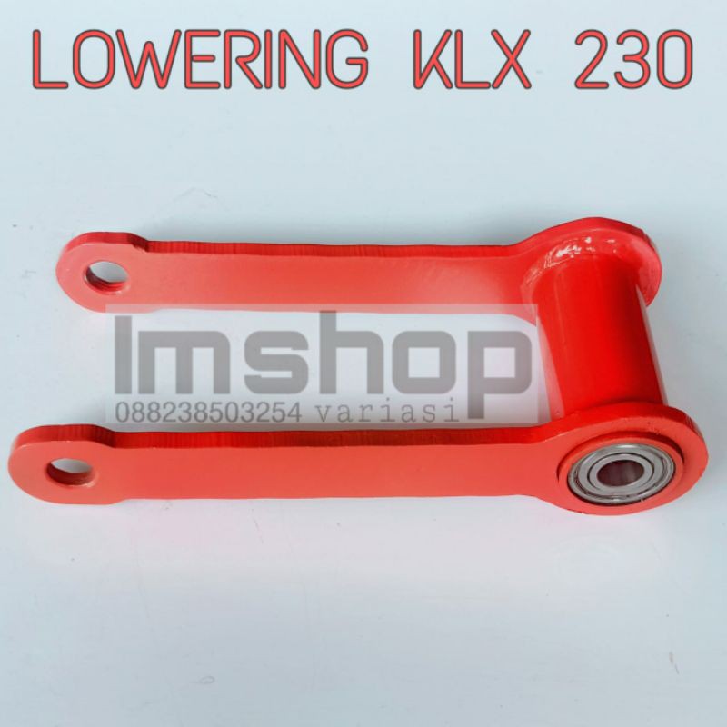 Lowering perendah klx 230