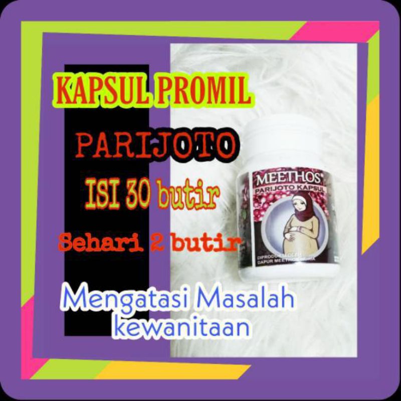 

KAPSUL PARIJOTO MURIA PROMIL HERBAL ASLI INDONESIA