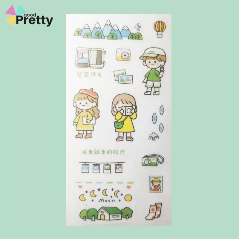 Stiker Motif Emoji Untuk Dekorasi Handphone / Diary DIY - PD