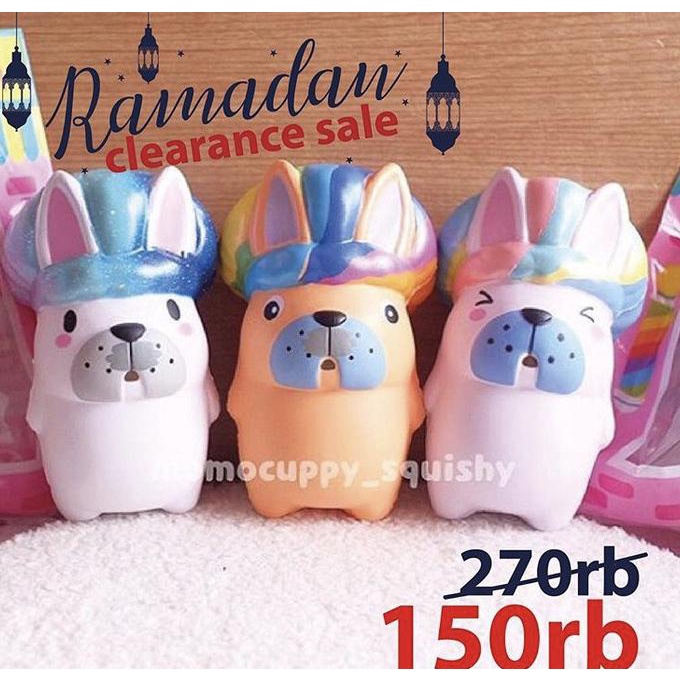 RAMADAN CLEARANCE SALE Chawa frenchie saloon squishy ---Terbaru---