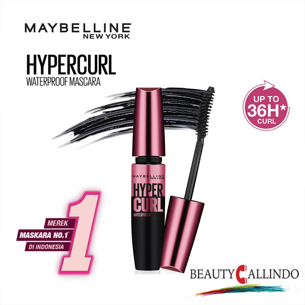 [BPOM] Maybelline Hypercurl Volume Express Mascara | Maskara Hypercurl