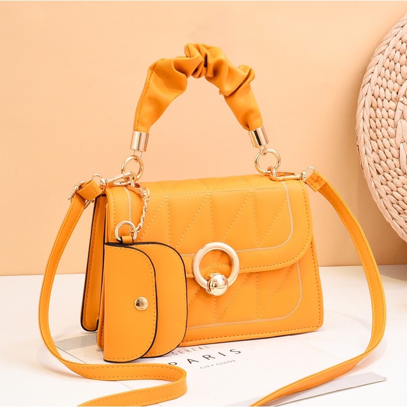 ✨⭐️HANDBAG FREE POUCH⭐️✨ TAS WANITA CEWEK IMPORT SLINGBAG SELEMPANG FASHION KONDANGAN LB- 135