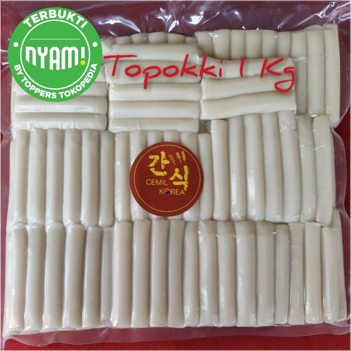 

INSTANT-CAMILAN- TOPOKI/ TOPPOKI/ TTEOKBOKKI/ TOPOKKI/ RICE CAKE 1KG CEMILAN KOREA -CAMILAN-INSTANT.