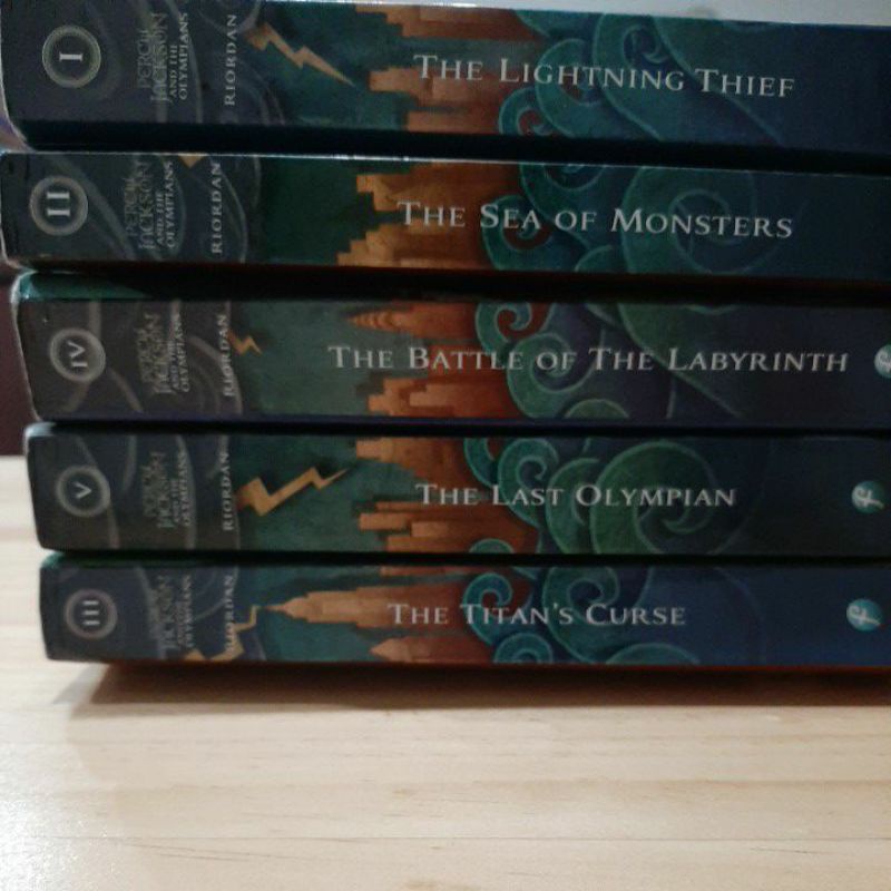 PRELOVED PERCY JACKSON ORIGINAL (booked)