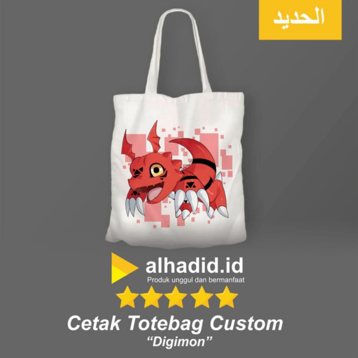 

PROMO Cetak Totebag Canvas Custom , Goodie Bag Custom