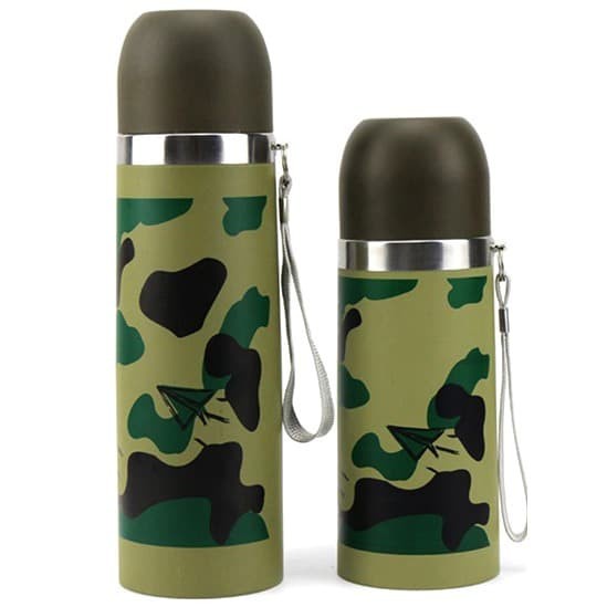 Botol Thermos Termos Travel Stainless Steel 350ml - Camouflage